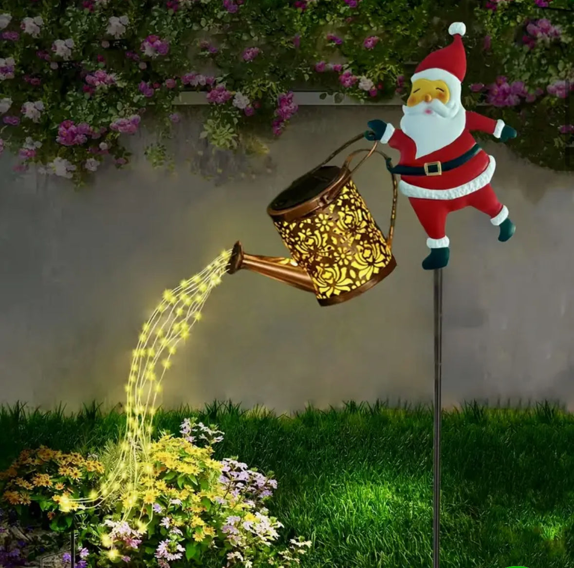 The Santa Cascade LED Garden Light