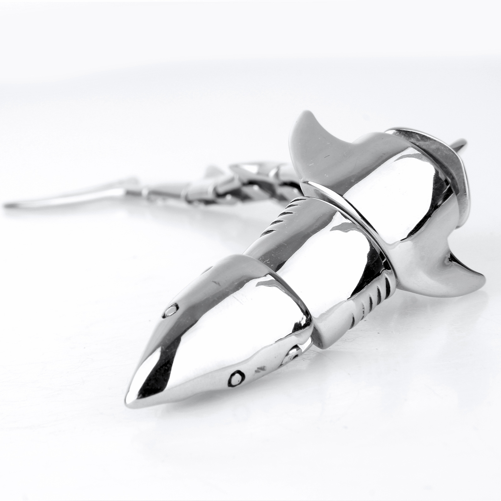 Shark Titanium Steel Bracelet