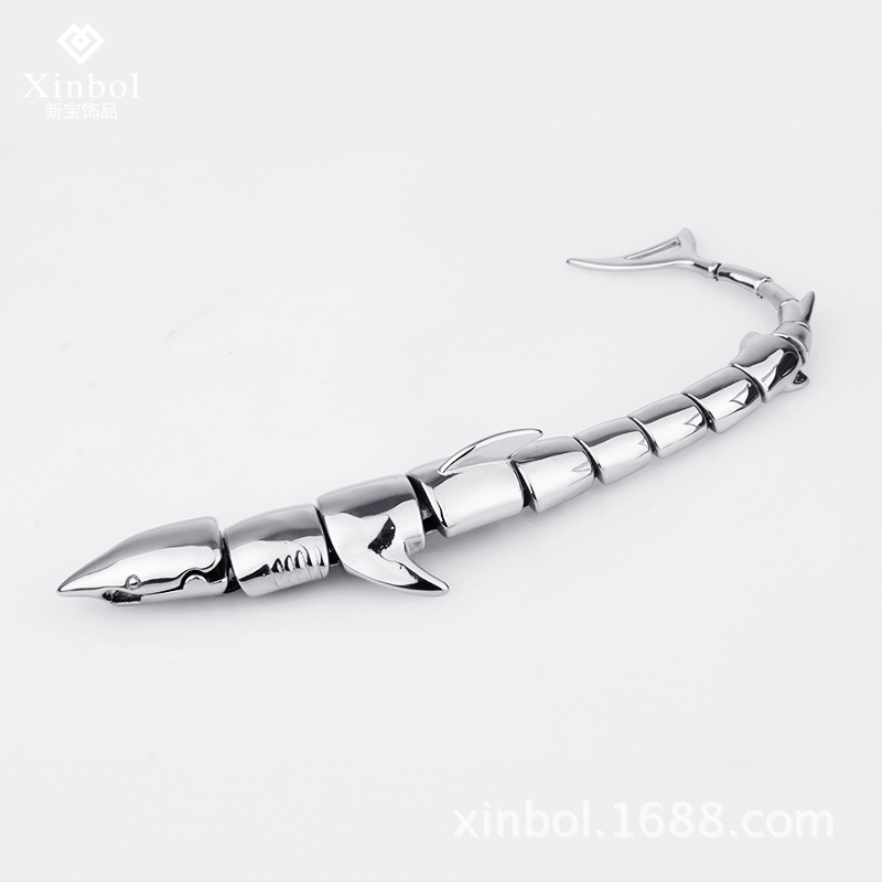 Shark Titanium Steel Bracelet
