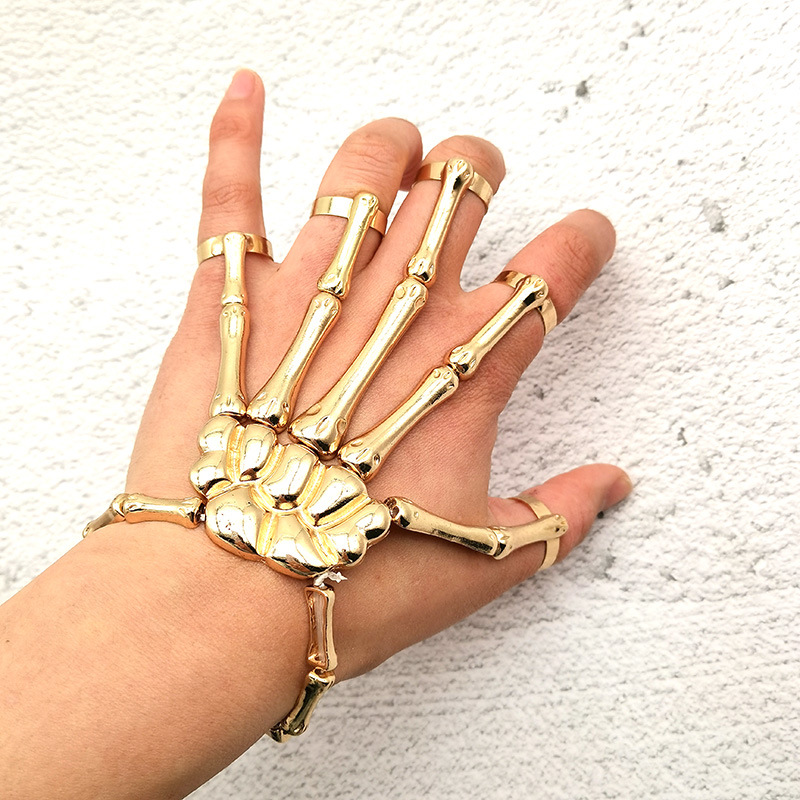 Ghost Hand Skull Bracelet