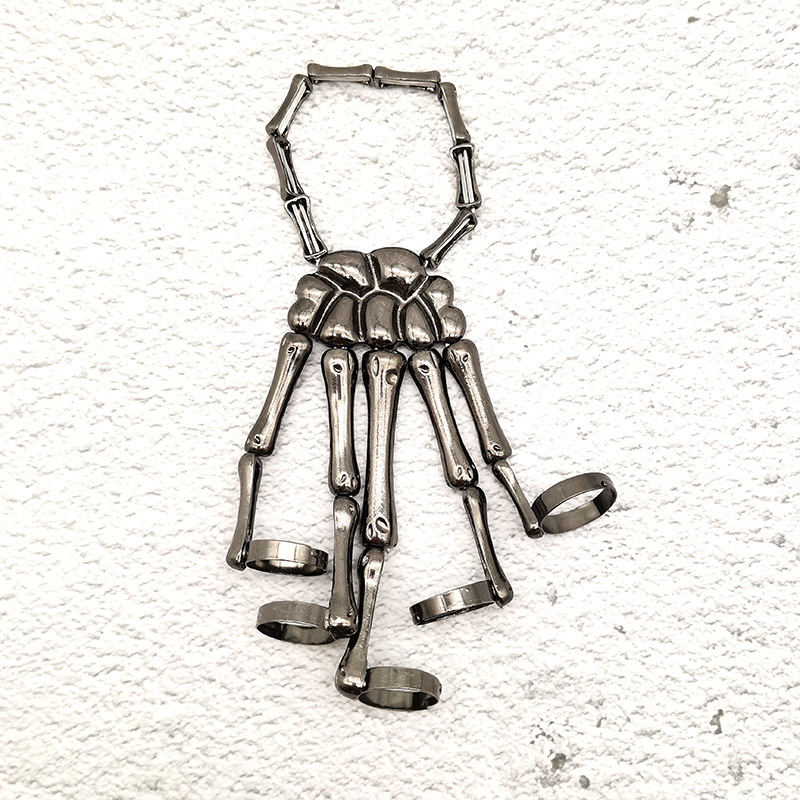 Ghost Hand Skull Bracelet