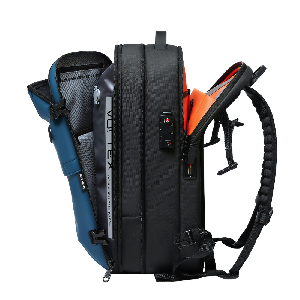 Aero - 60L Vortex Vacuum-Seal Travel Backpack