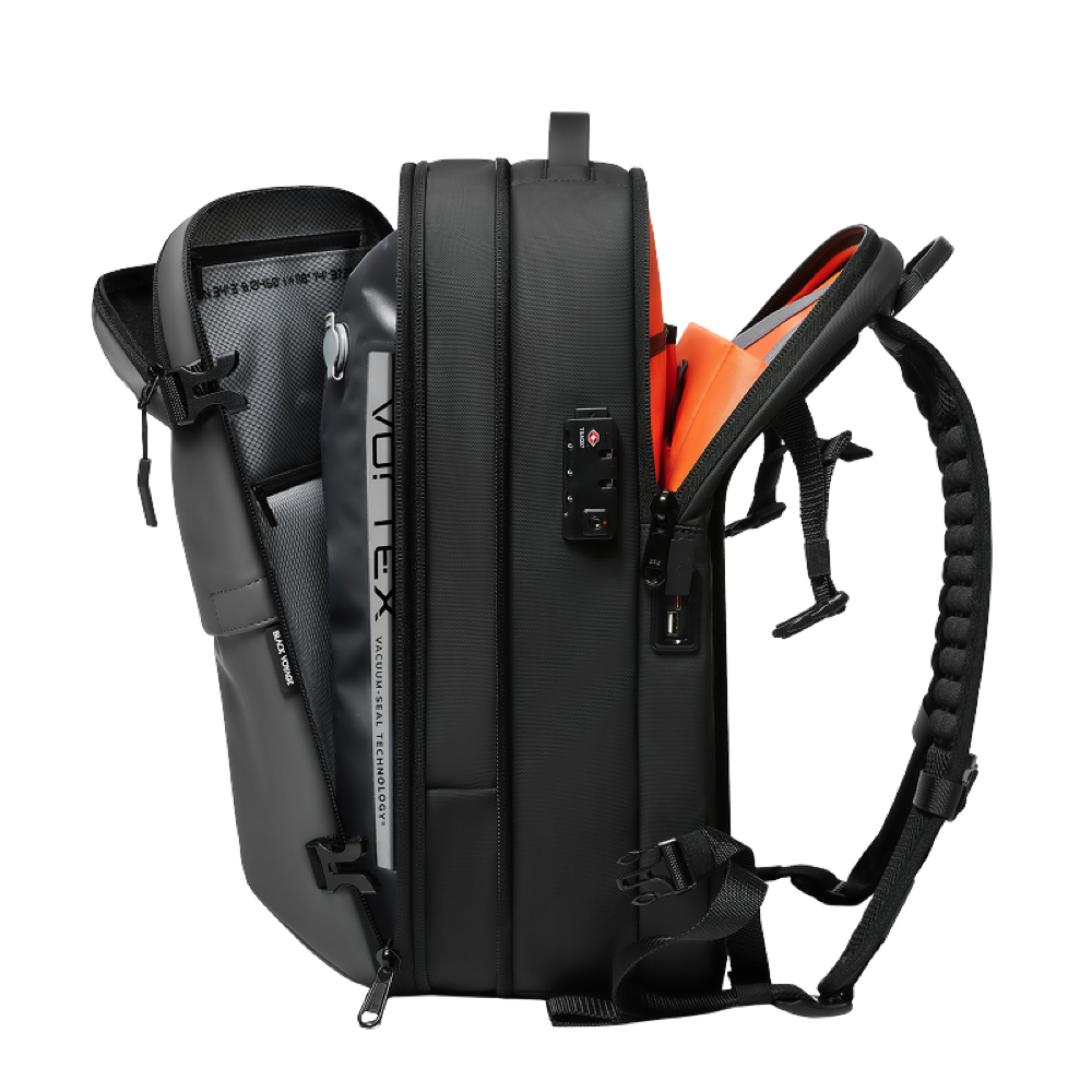 Aero - 60L Vortex Vacuum-Seal Travel Backpack